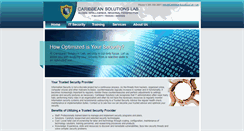 Desktop Screenshot of caribbeansolutionslab.com